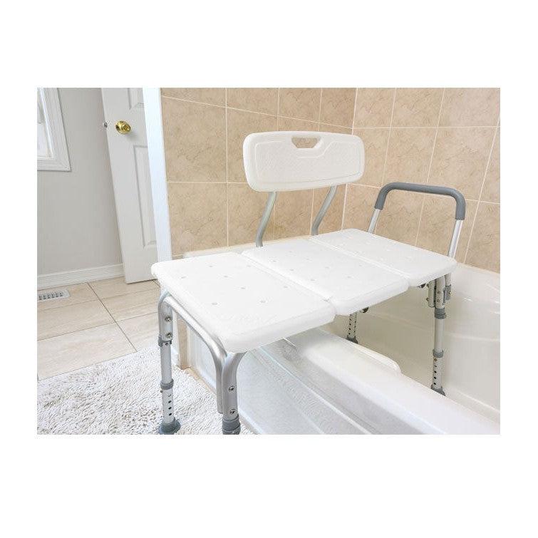 Hydroglyde Shower Seat Toilet To Tub Sliding Transfer Bench Heavy