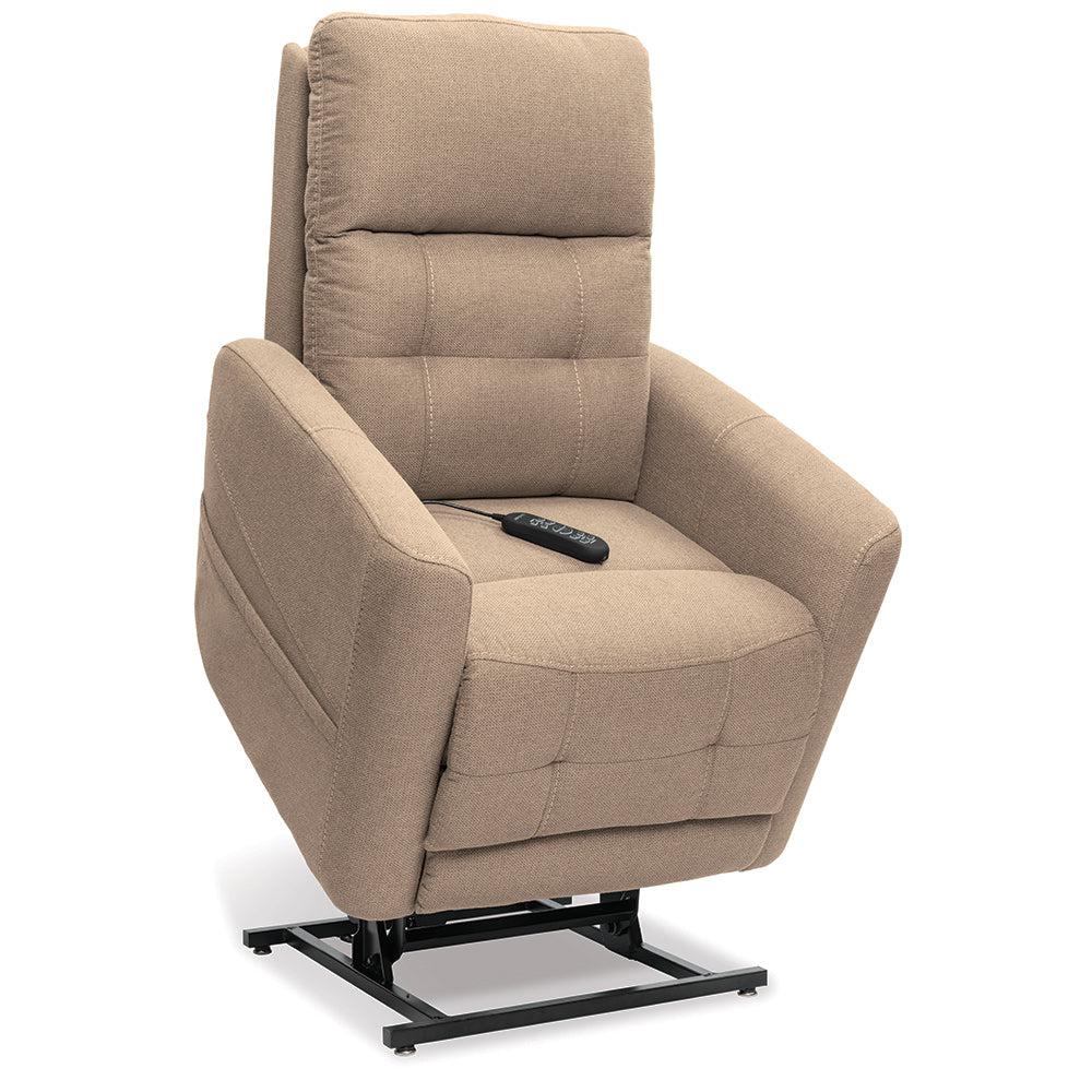 VivaLift Perfecta 2 PLR945 - Deep Recline Position | Memory Remote | Power Headrest & Lumbar-Lift Chair-Pride Mobility-Merino Fawn-capitalmedicalsupply.ca