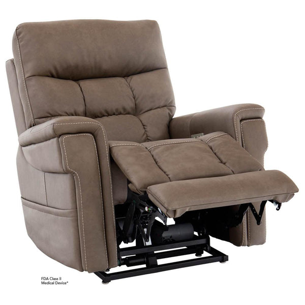 Vivalift Ultra PLR4955 - Weightless Tilt Position | Heat & Massage | Memory Remote | Wireless Charger & Cup-Holder-Lift Chair-Pride Mobility-Capriccio Cappuccino-Medium-capitalmedicalsupply.ca