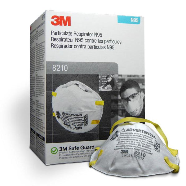 3M-8210 N95 Performance Respirator - 20/bx-PPE-Amazon-capitalmedicalsupply.ca