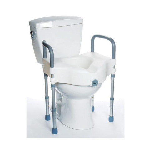 4.5" Raised Toilet Seat with Legs and Arms (Standard)