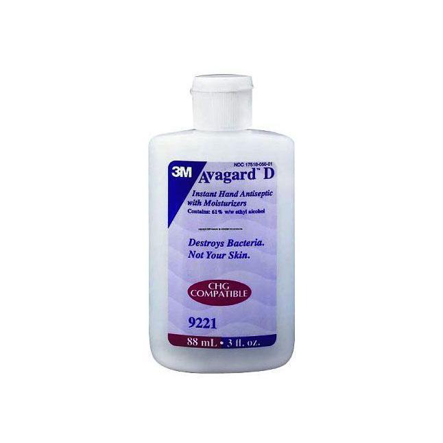 Avagard™ D Hand Antiseptic, Instant with Moisturizer, 88ml