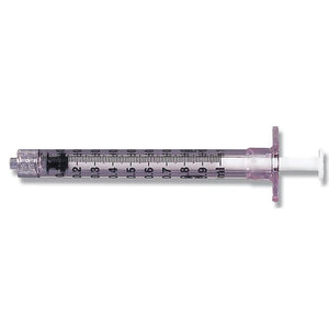 BD Luer-Lok™ U-100 Insulin Scale, 1 mL Syringe