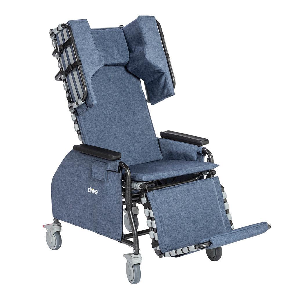 Drive Rose Comfort Max tilt and recline chair with casters-Wheelchairs-Drive Medical-capitalmedicalsupply.ca