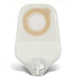 Esteem synergy® Urostomy Pouch with Accuseal® Tap with Valve Transparent with 1-sided comfort panel