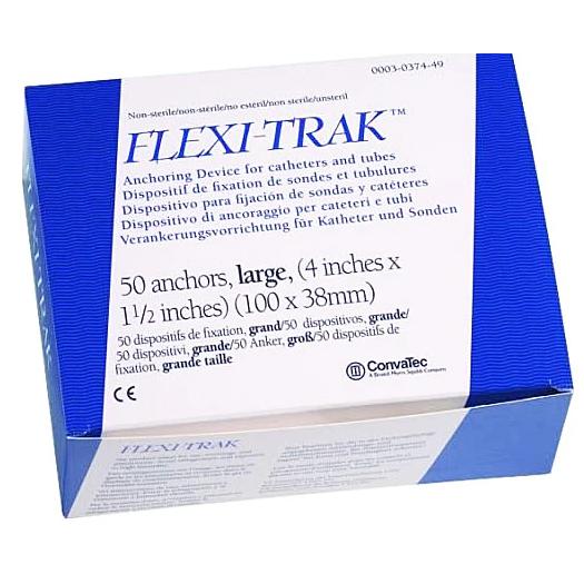 FLEXI-TRAK® Anchoring Device, 1-1/2" x 4" (3.8cm x 10cm) , 50/BX