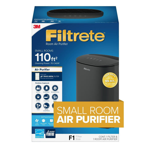 Filtrete™ 3-Speed Room Air Purifier with True HEPA Filter, Small Room, 110 sq. ft-Smart Air Purifier-Filtrete-capitalmedicalsupply.ca
