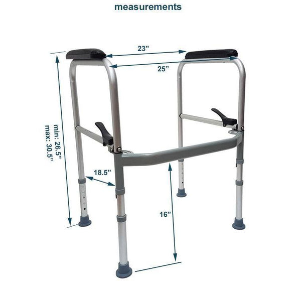 Folding Toilet Safety Frame