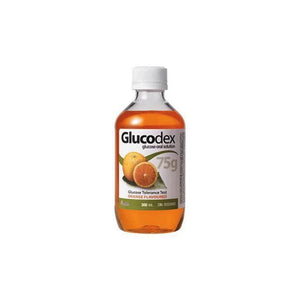 GLUCODEX 75G GLUCOSE ORAL LIQUID SOLUTION ORANGE 300ML-Nutrition-BestBuy-capitalmedicalsupply.ca