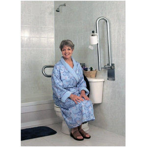 Hinged Chrome PT Rail - 28",Left Side