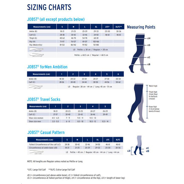 JOBST® soSOFT - Brocade Pattern - 8-15mmHg-Light (8-15mmHg)-BSN-Small-Black-capitalmedicalsupply.ca