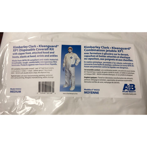 Kleenguard Disposable Coverall Kit XP1, Medium