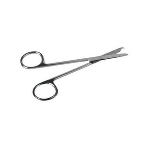 LITTAUER STITCH SCISSOR 4.5″ STAINLESS STEEL FLOOR GRADE SINGLE-USE IN STERILE PACKAGE, EACH-Medical Clinic Supplies-medline-capitalmedicalsupply.ca