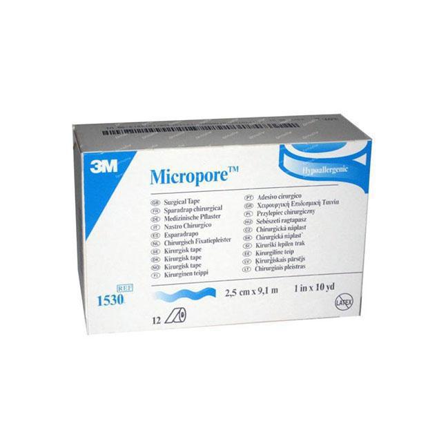 Micropore™ Surgical Tape, Non-Sterile, 10yd, White