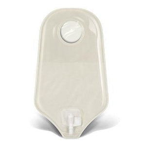Natura® Urostomy Pouch (10") with Bendable Tap Transparent with 1-sided comfort panel