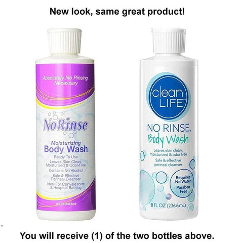 No-Rinse® Body Wash 8oz-Personal Care-Card Healthcare Inc-capitalmedicalsupply.ca