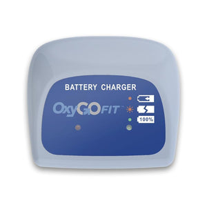OxyGo Fit Desktop Battery Charger (includes; charger, power supply with AC power cord)