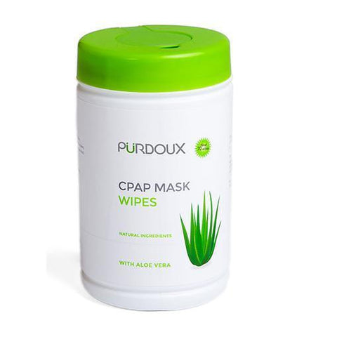 PÜRDOUX™ CPAP MASK WIPES WITH ALOE VERA