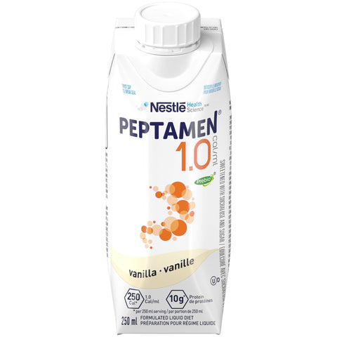 Peptamen® 1.0 Prebio - Vanilla (Tetra Prisma®- 24 x 250mL)
