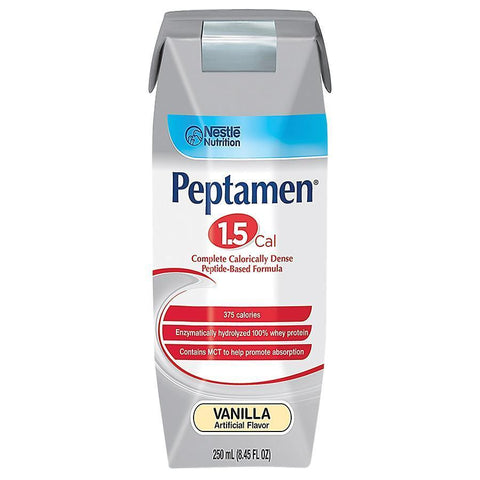 Peptamen® 1.5 Peptide Based Formula - Vanilla (Tetra Prisma® - 24 x 250 ml)
