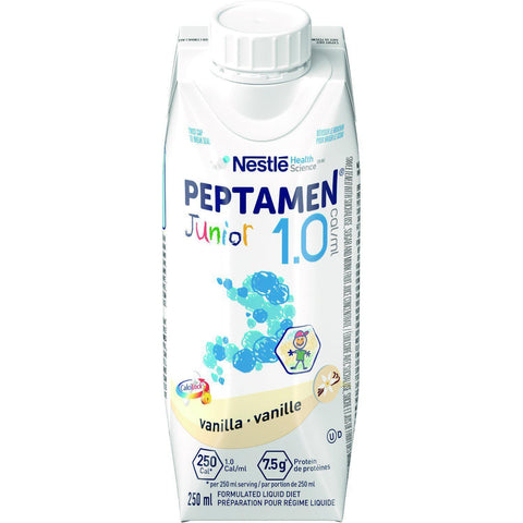 Peptamen® Junior 1.0- Vanilla (Tetra Prisma®- 24 x 250mL)