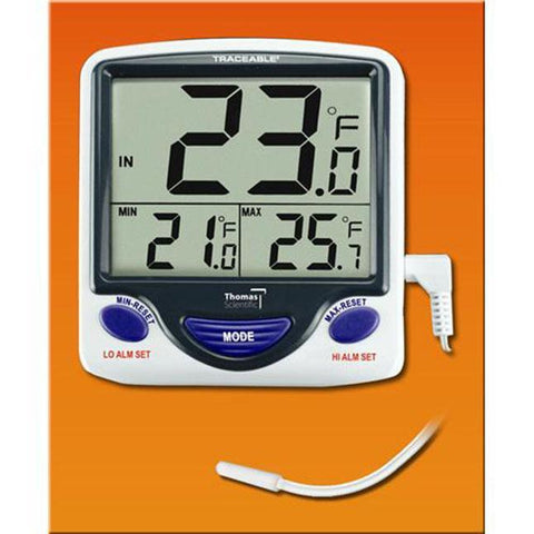 Refrigerator/Freezer Vaccine Thermometer, Jumbo Display