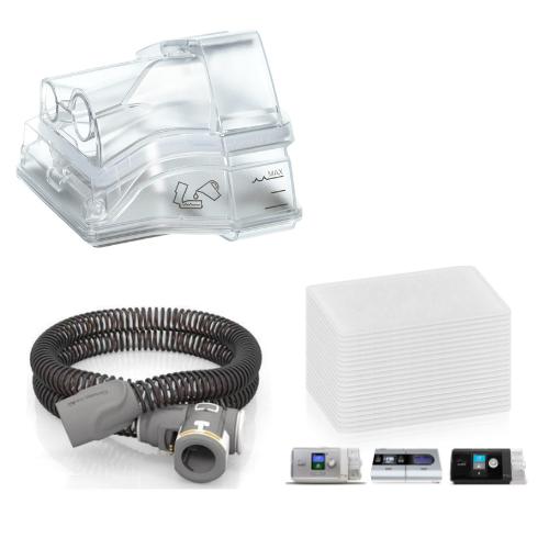 ResMed AirSense S10 Accessories Bundle Pack-CPAP Bundle-ResMed-Climateline Air 37296 | 12pk Hypo Allergenic filters 36857 | HumidAir 37299-capitalmedicalsupply.ca