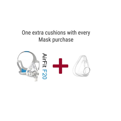 ResMed AirFit mask with ONE extra cushions-PAP Masks-ResMed-Small-capitalmedicalsupply.ca