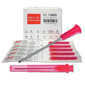 SOL-M 18G x1 1/2" Blunt Fill Needle, 100/bx-Medical Clinic Supplies-Medline-capitalmedicalsupply.ca