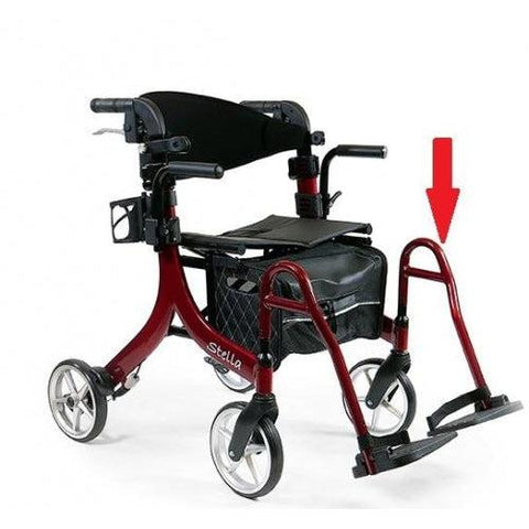 STELLA ROLLATOR ACCESSORIES-Mobility Aids-Amylior-RED footrest-capitalmedicalsupply.ca
