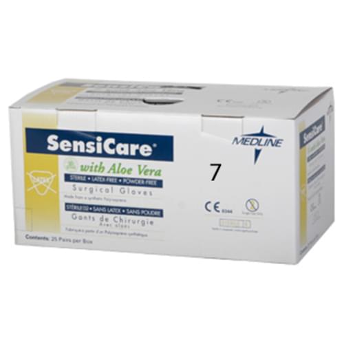 SensiCare Surgical Gloves with Aloe, 1 Box of 25pairs-Medical Clinic Supplies-Medical Mart-7.0-capitalmedicalsupply.ca