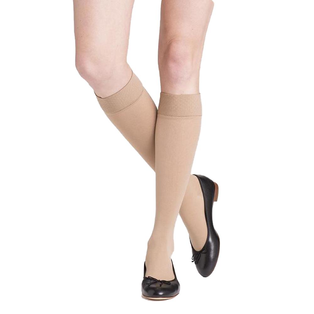 Sigvaris Women's Soft Opaque Knee High - 20-30 mmHg, Size: Medium Short
