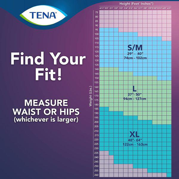 TENA Women Super Plus Heavy Underwear-Incontinence-Cardinal Health-Small/Medium | Case-capitalmedicalsupply.ca