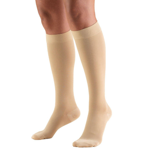 Truform AirwayPlus Knee High Stockings - 20-30mmHg/Beige