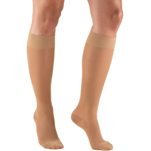 Truform Ladies Lites Sheer Knee-High Compression Stocking - 8-15mmHg