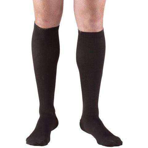 Truform Men's Dress Sock Knee High Closed Toe - 15-20mmHg