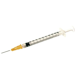 Tuberculin Syringe, With Removable Needle 27G, 1/2IN
