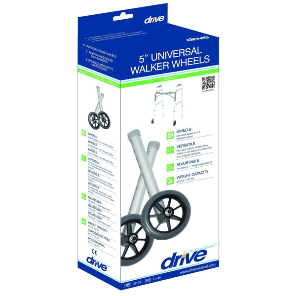 Universal 5" Walker Wheels