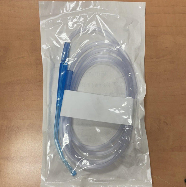 Yankauer handle with suction tubing 120" | Singles | 5pk | 10pk | 50pk-Respiratory-Kego-5pk-capitalmedicalsupply.ca